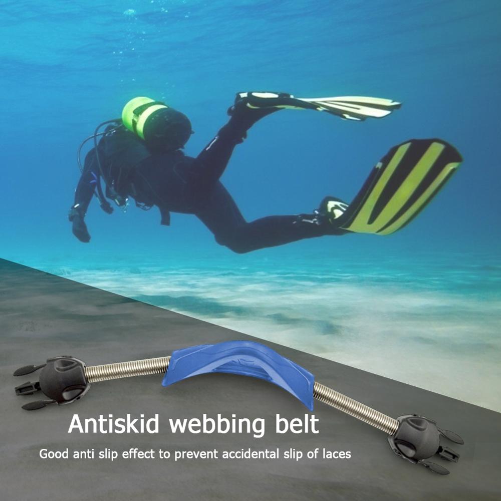 Tenere subacqueo cinghie per tallone a molla in acciaio inossidabile 304 per pinne Cressi "pinne per Snorkeling con tacco aperto