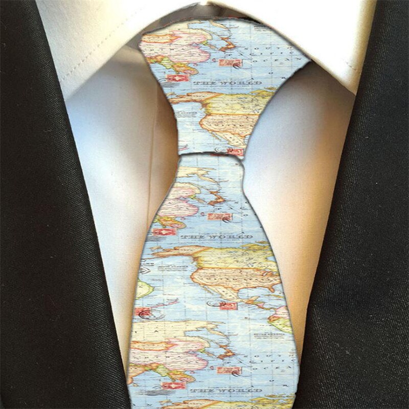 Klassiske gentleman slips mænd 8cm kort lyn mønster formelt bryllup slips tilbehør slips polyester gravata