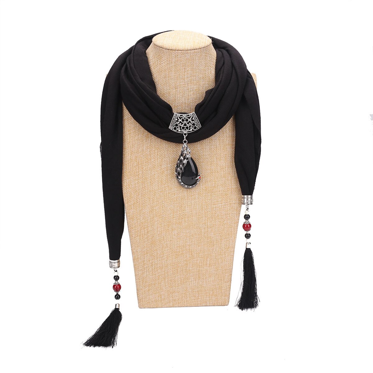 Hrlace Metalen paillettensjaal glanzende halsdoek wikkel lange ketting das sjaals 70s glitter dunne damessjaal diamant demper voor bruiloft carnaval feest kostuum accessoires, Eén maat