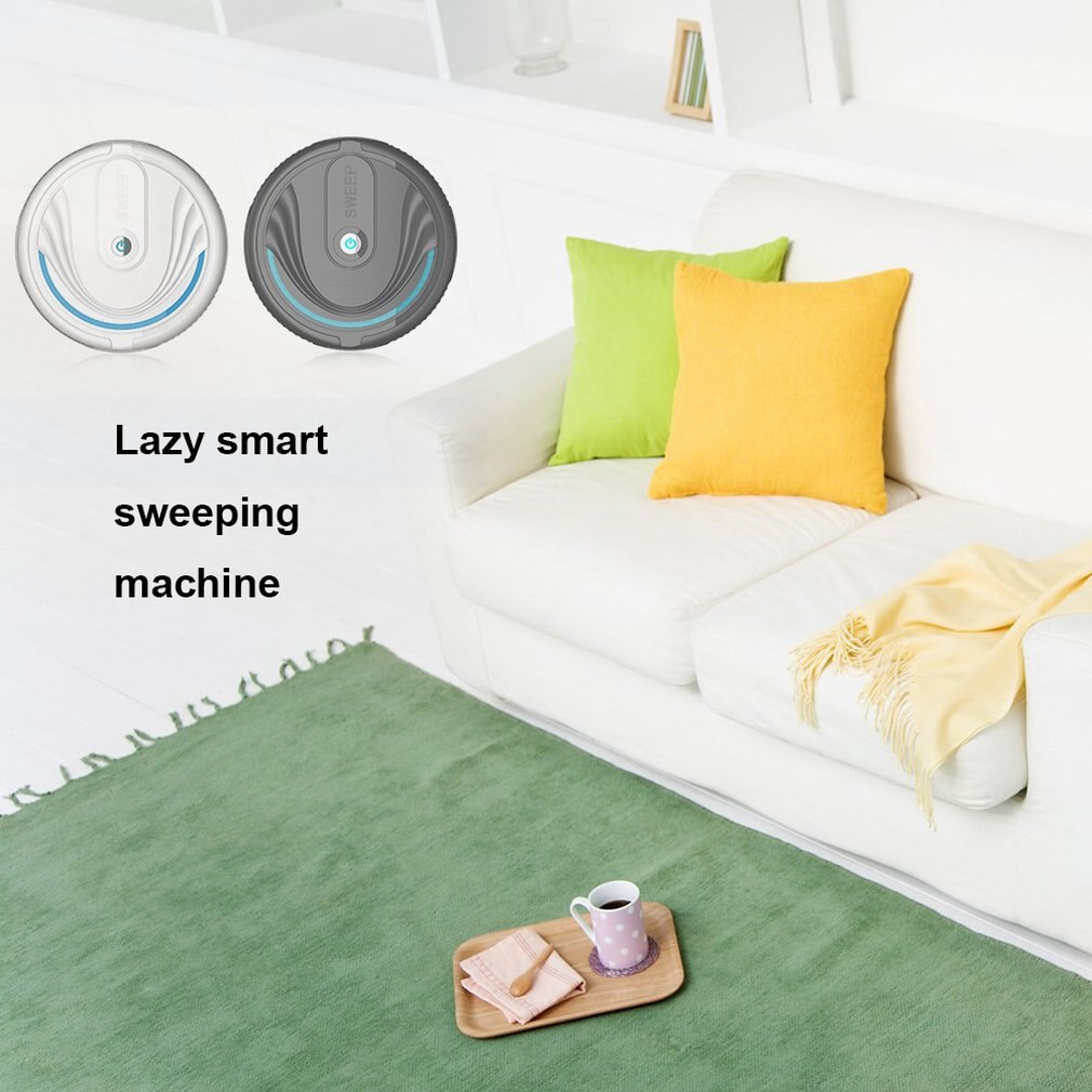 Intelligente veegrobot, automatische reinigingsmachine voor thuis, luie slimme stofzuiger, dweilmachine mini
