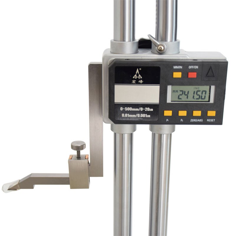 0-500mm digital height gauge Vernier Caliper Metal Electronics Marking Ruler Measure Scriber