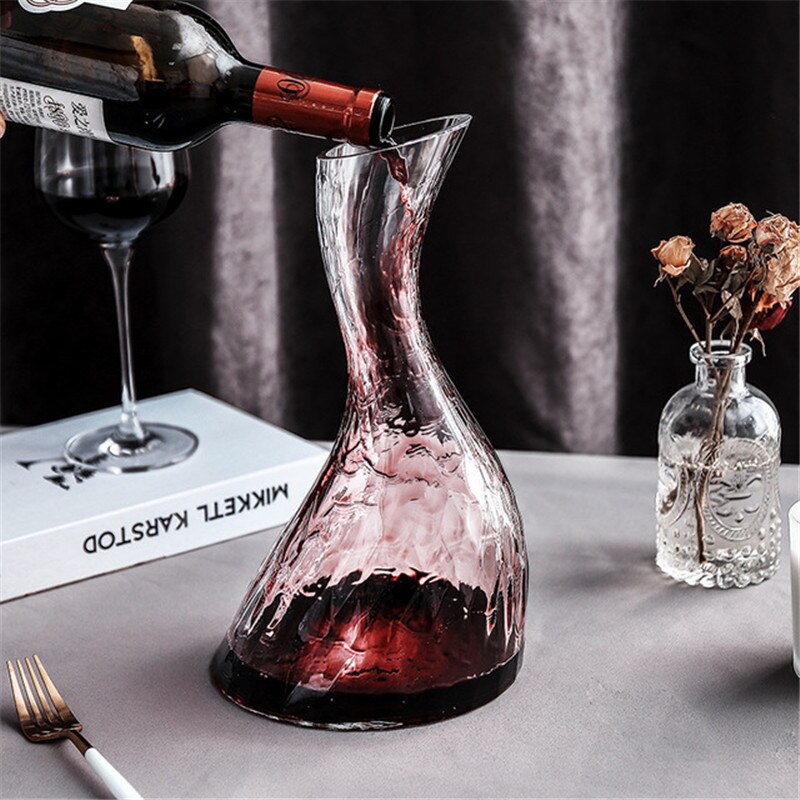 1300ml stora vinkaraff kristall rödvin brandy champagneglas karaff flaska kanna hällare luftare för bar vodka cocktail