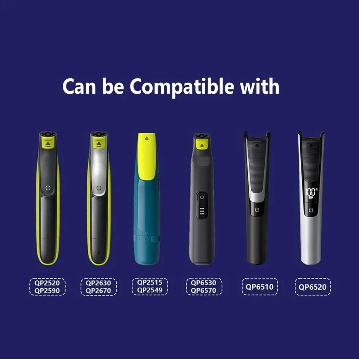 Kam Tondeuse voor Eén mes Vervanging Mes Baard Scheerapparaat Hoofd Trimmer QP2520 QP2530 QP2630 QP6510 QP6520 QP2523