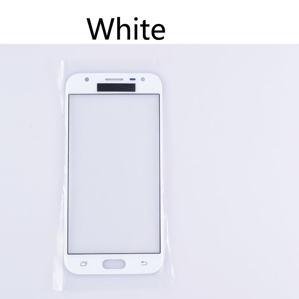 Pantalla táctil de 5,0 "J330 para Galaxy J3 , J330, J330F, SM-J330FN, SM-J330N/DS, LCD, frontal, lente exterior de cristal: White-No tool