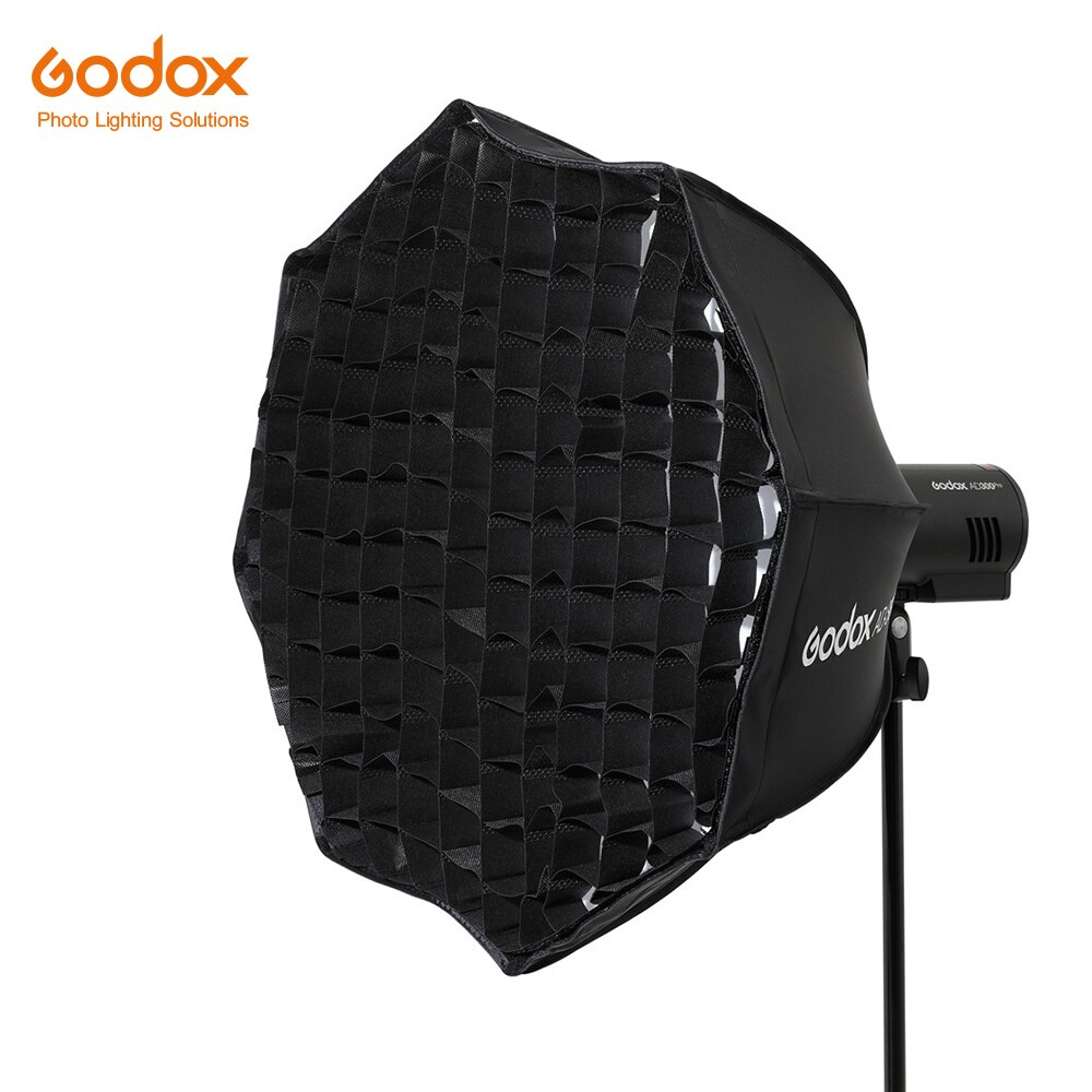 Godox AD-S60S 60cm Silber Tiefe Parabolischen Softbox mit Bienenwabe Netz Godox Montieren Softbox für AD300Profi AD400Profi