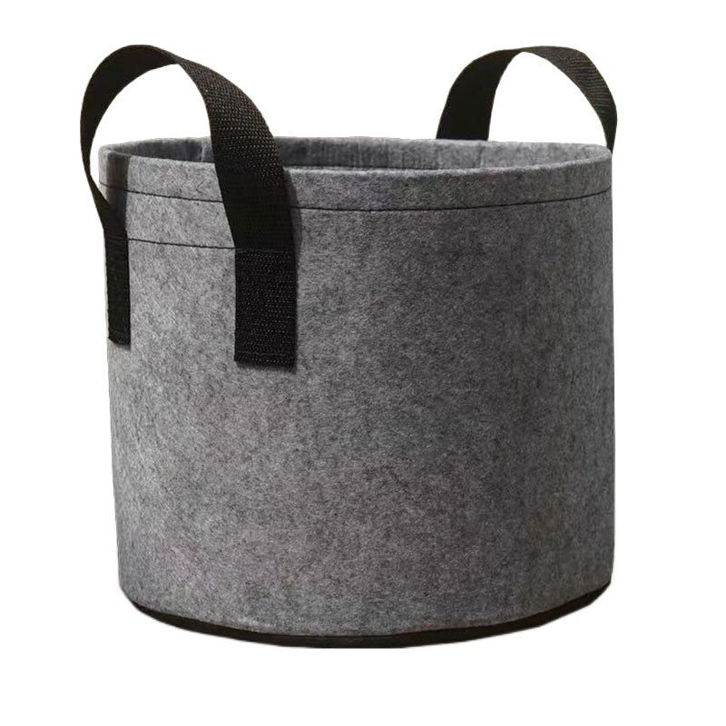 Sacs de culture de plantes multidimensionnels, serre de jardin domestique, sac de plantation de légumes et de pommes de terre, Pot de fleur Vertical hydratant, outils de jardin: grey / 20x20cm 2 gallon
