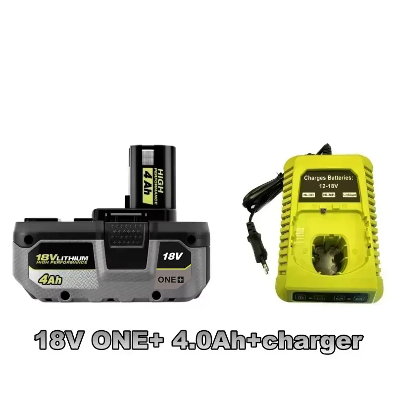 For RYOBI ONE+high-performance lithium battery 18V low self discharge suitable for all ONE+tools P104 P107 P108 RB18L50 RB18L20