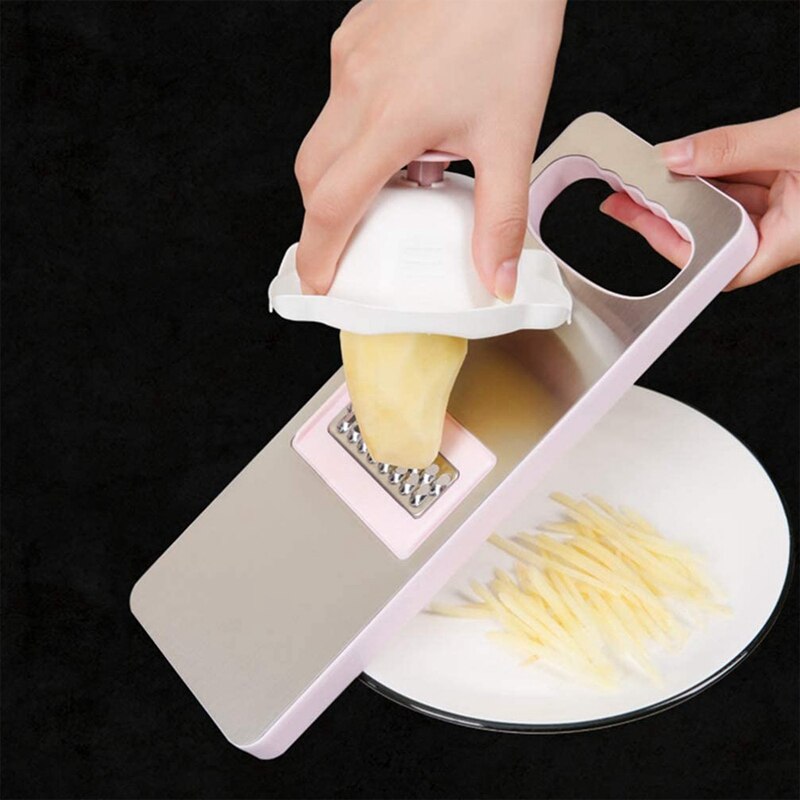 Hand Guard Cut-Resistant Plastic Hand Finger Protector Slicer Grater Food Safety Stand for Shredding Grating