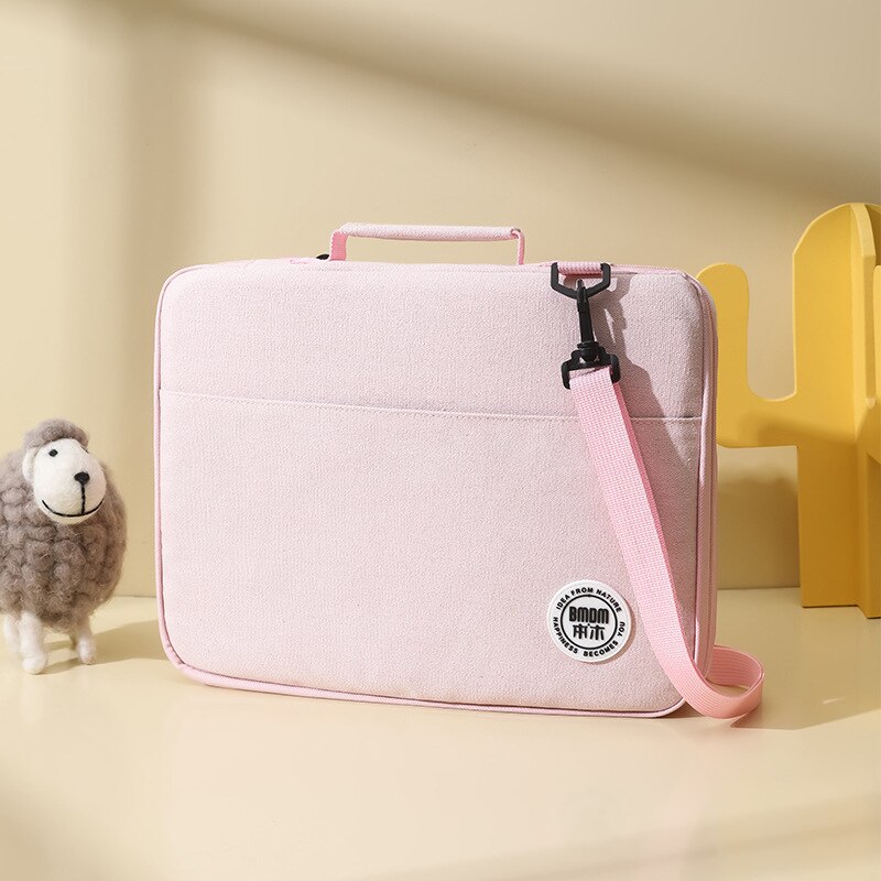 Sac à main pour planche à dessin, sac à bandoulière Portable avec sangle réglable, sac de rangement pour grand tapis de croquis de peinture: Canvas pink