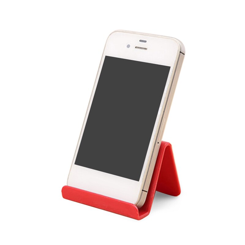 Mini Portable Mobile support pour téléphone bonbons support fixe fournitures pour la maison accessoires de cuisine décoration téléphone couleur aléatoire