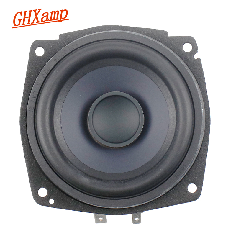 GHXAMP Für SONOS 3,5 Zoll 97 mm Mittelbassbereich Lautsprecher Magnesium Aluminium Becken Riesiger Magnet 4 Ohm Woofer High End 1 STÜCK