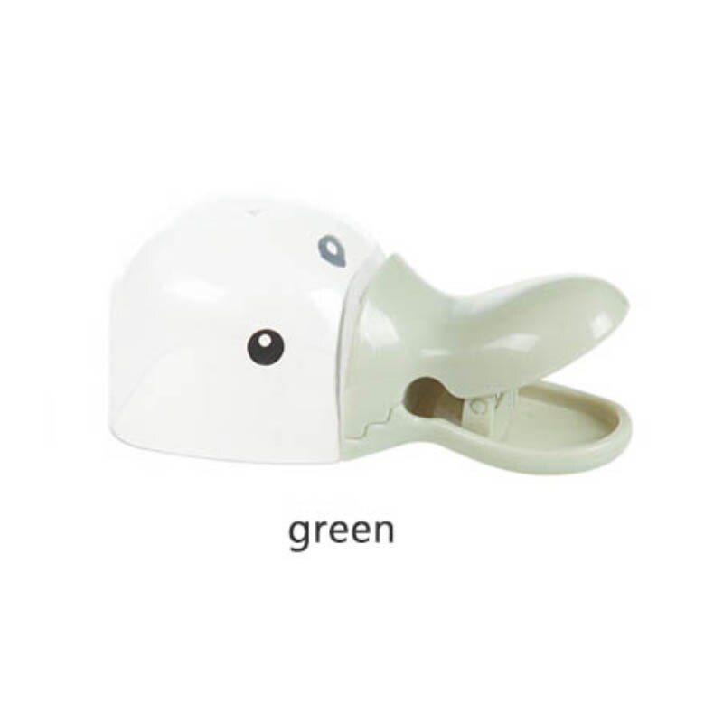 1 Pcs Eend Vorm Water Lepel Multifunctionele Rijst Maatbeker Rijst Schop Plastic Granen Rijst Zakken Afdichting Clip Keuken Gadgets: green