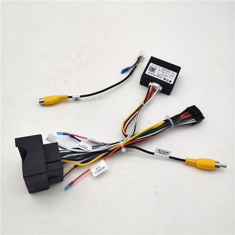 16 Pin Car Android Stereo Wiring Harness With Canbus Box For Peugeot 3008/ For Citroen C4 For C-Quatre For C4L/C3 XR/C5/DS6