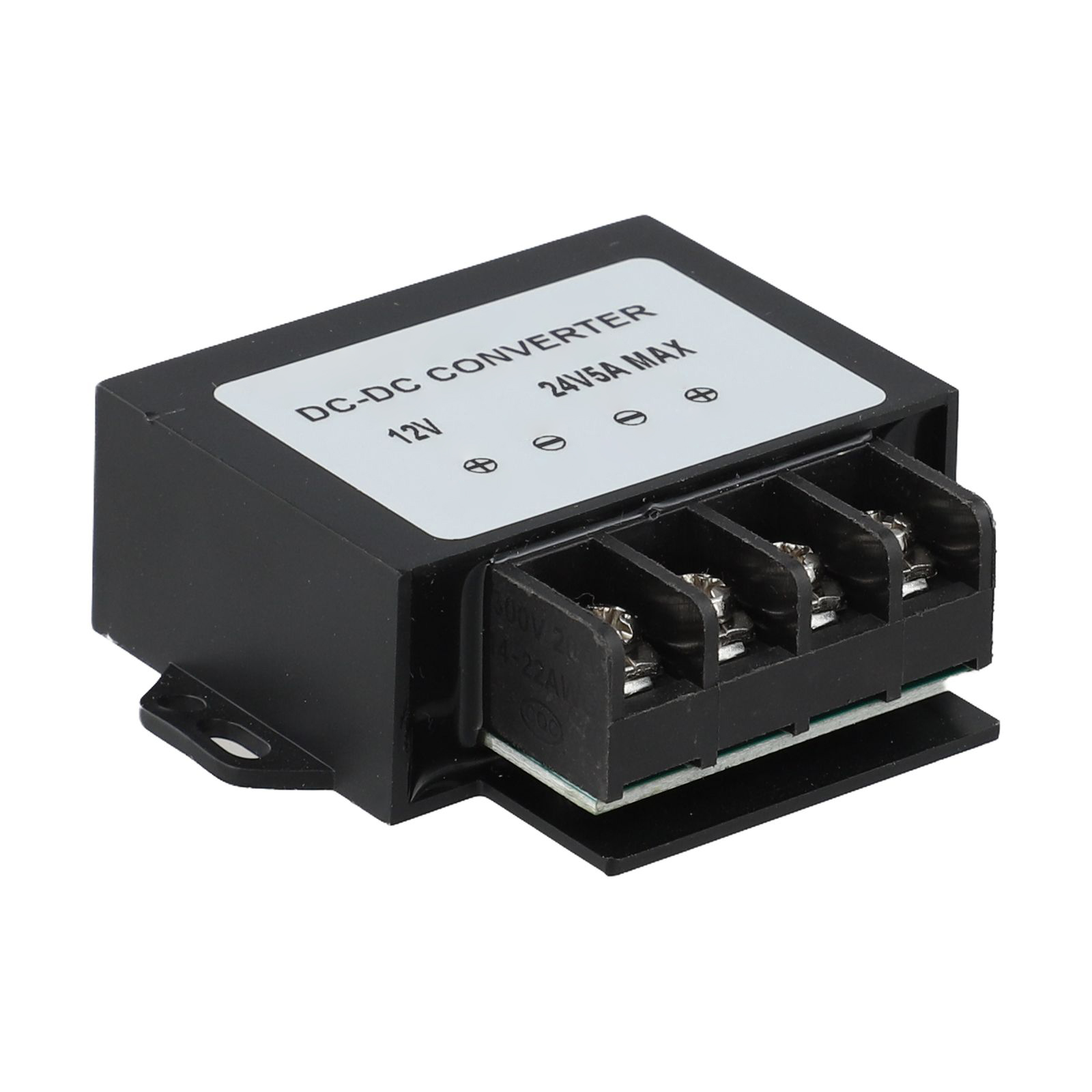 12V To 24V DC-DC Converter For Power Conversion Working Efficiency 96 Easy Installation IP68 Waterproof For Automotive