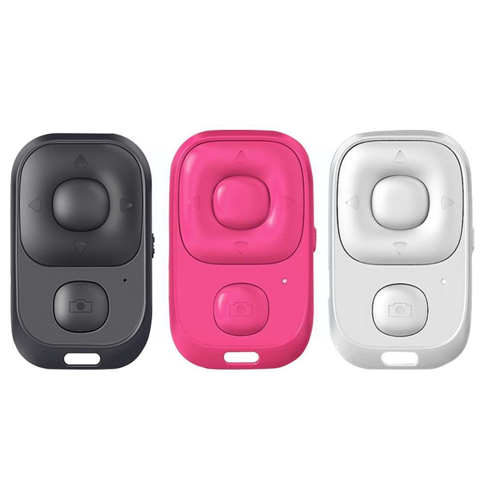 Mini Wireless Selfie Remote Control Bluetooth-compatible Camera Self-timer Controller Release Turning Phone Button Page Shu G7C1