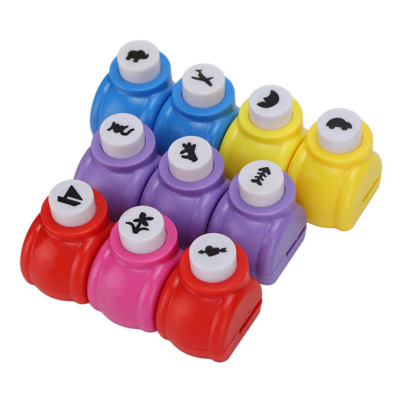 Hole Punches Exquisite Cute Ergonomic Durable Internal Hollow Mini Hole Puncher for Nail Art for Scrapbooking