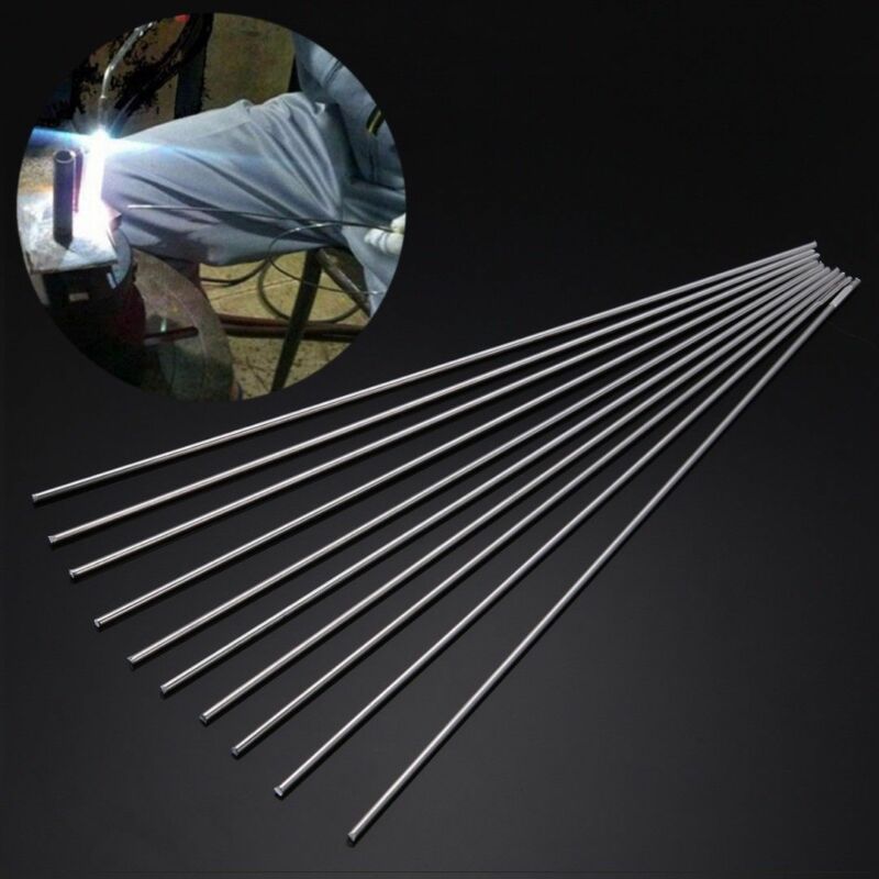10pcs 2mm Aluminium Low Temperature Welding Brazing Rod For all Parts 45cm