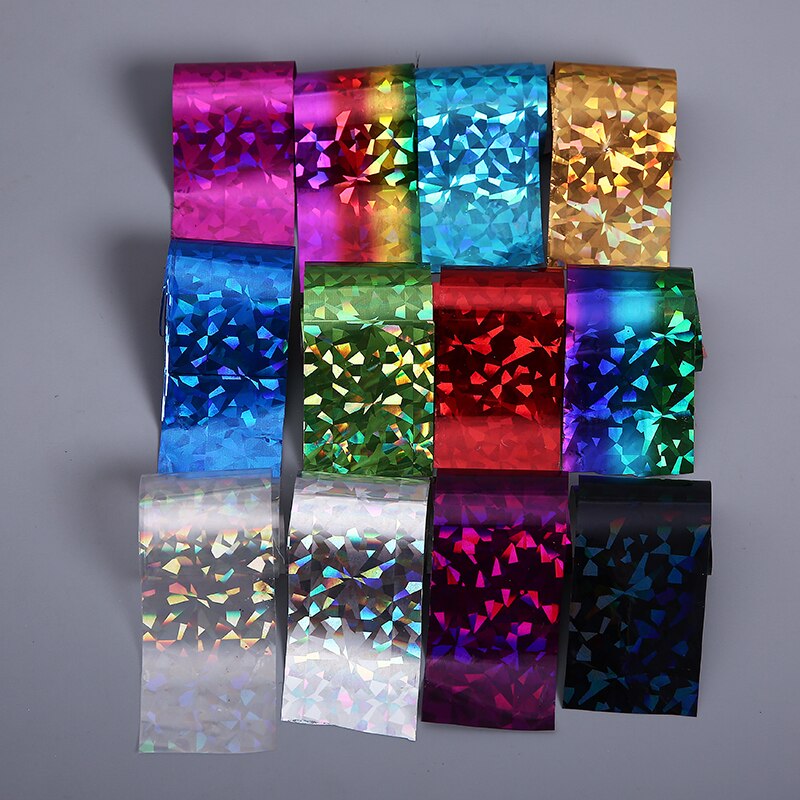 1set Starry Sky Nail Foils Nail Art Transfer Sticker Decal Stylish DIY Nail Tips Decoration