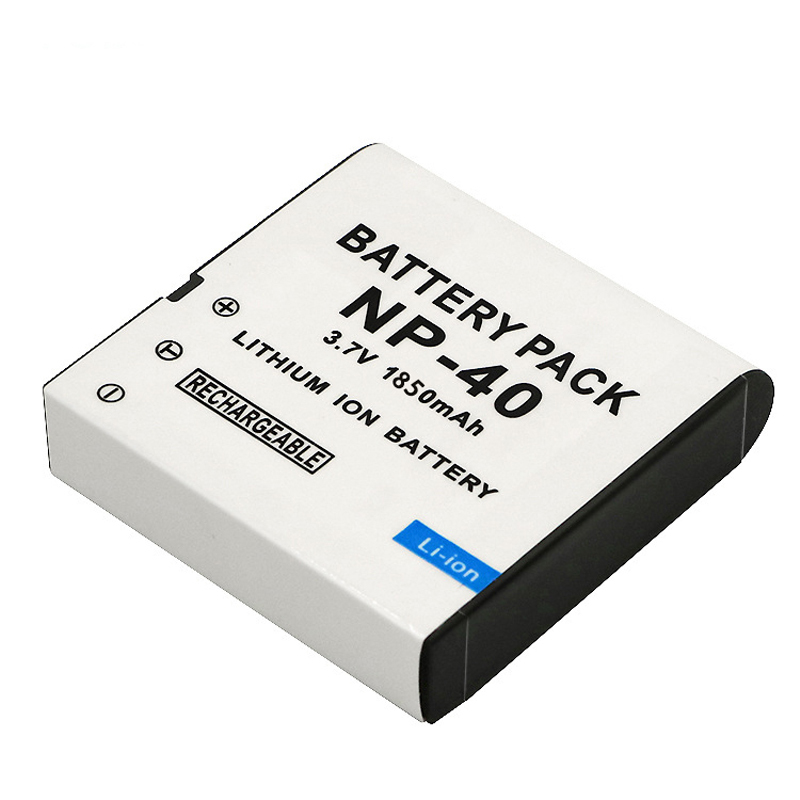 Batterie 1850mAh NP-40 NP40 pour Casio EX-Z30 Z40 Z50 Z55 Z57 Z400 Z750 Z850 FC100 KOMERY 4K, caméra caméscope, chargeur pour NP 40