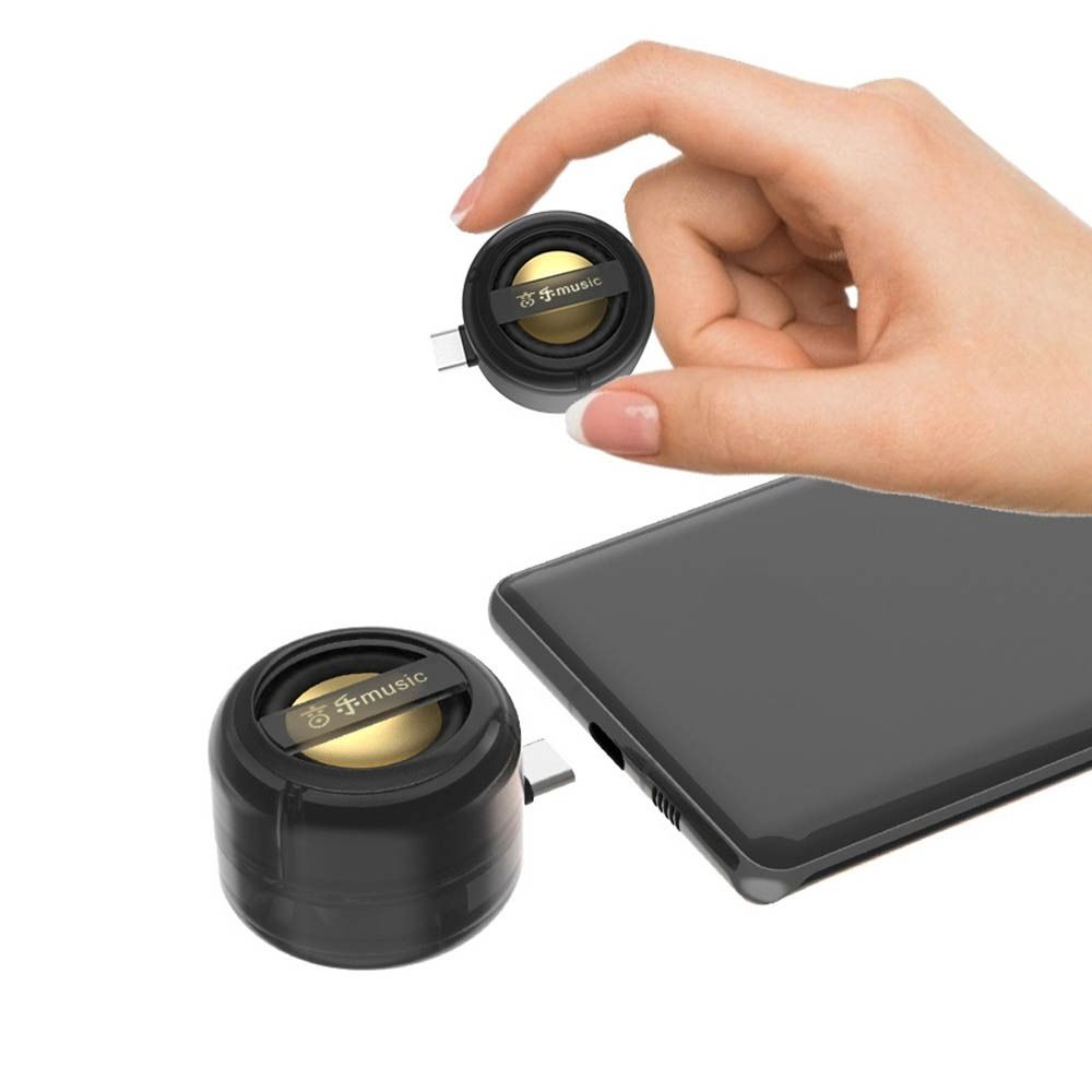 Type-C Plug Type-C Speaker Subwoofer Plug-and-play Mini Sound Box Loudspeaker Music Player Box Music Player Device