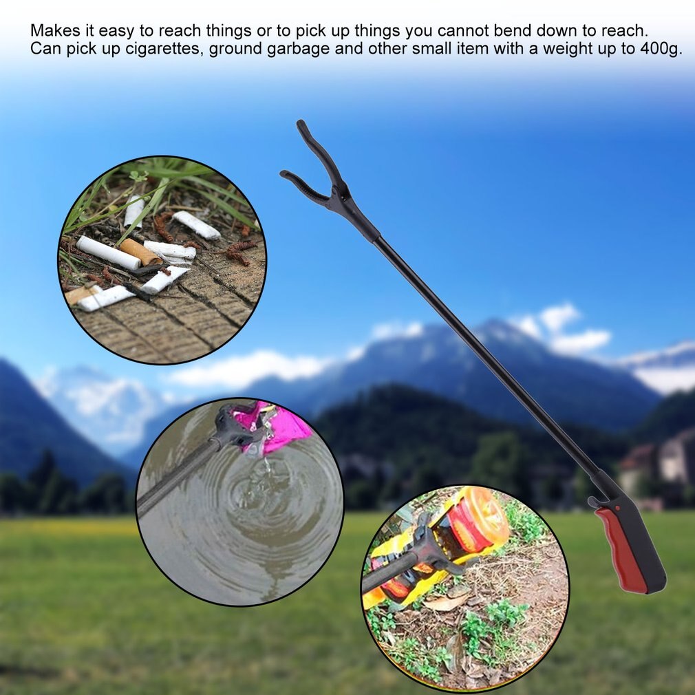 1 PCS Pick Up Garbage Stick Long Reach Helping Hand Extending Arm Extension Tool Trash Mobility Clip Grab Claw Home Garden Tools