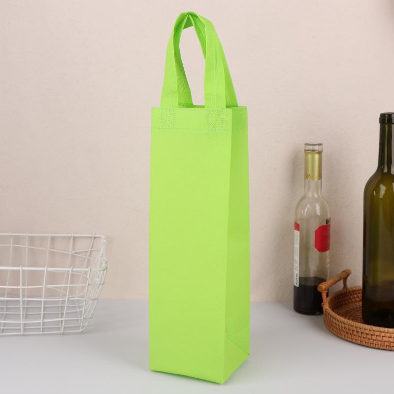 Vilten wijnfleszak Dubbele flessen Grote dragende draagbare drankverpakking Handtas Cadeaupapier Opbergtas Wijndraagtas: MEERDER