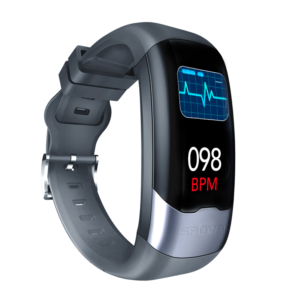 Smart Band Ecg Ppg Hrv Cardio Monitor Armband Stappenteller Bloeddruk Sport Activiteit Tracker Smart Polsband Mannen Vrouwen IP67