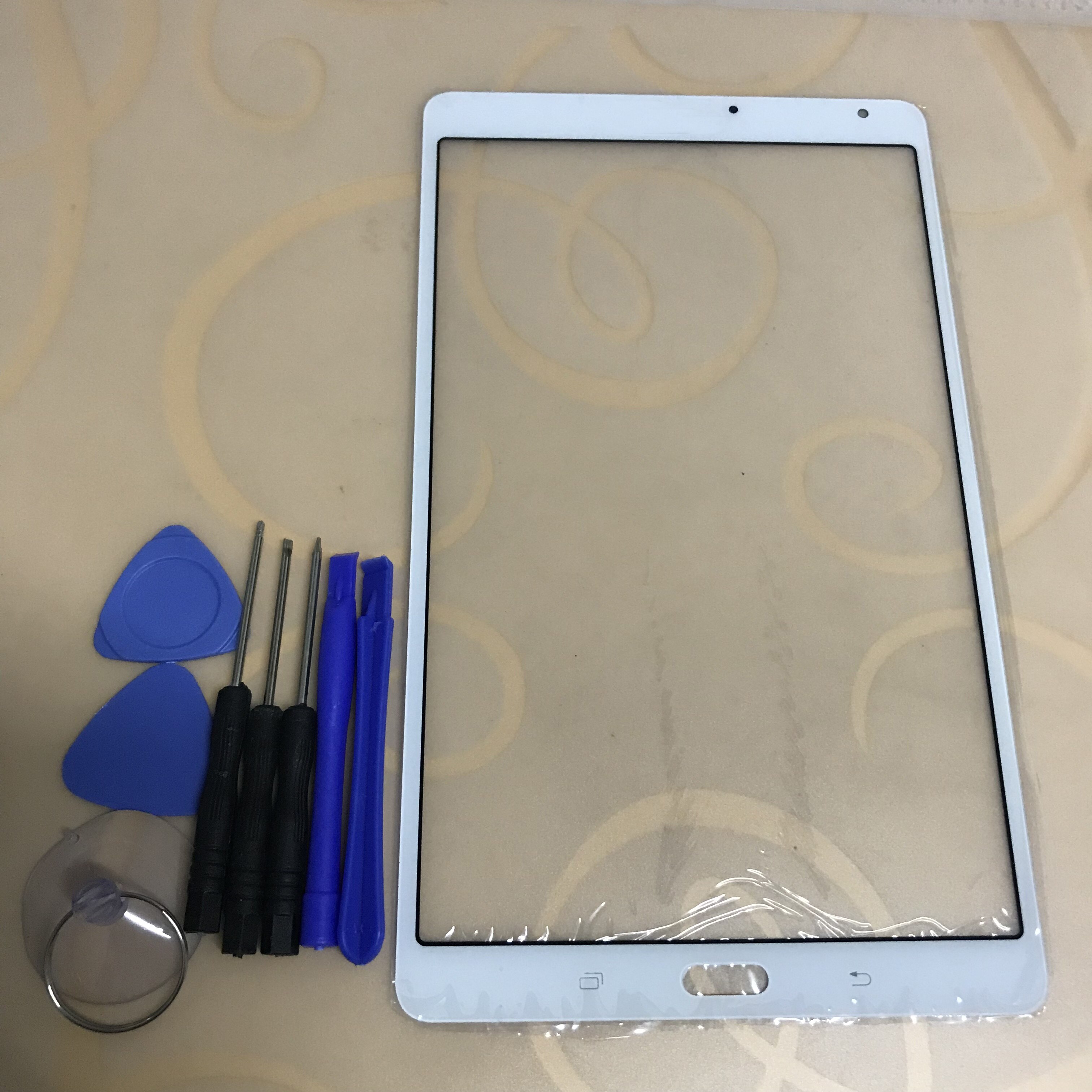 Für Samsung Galaxy Tab S 8,4 T700 SM-T700 / T705 SM-T705 Touchscreen Digitizer Sensor Äußere LCD Glas Objektiv + kostenlose Tools