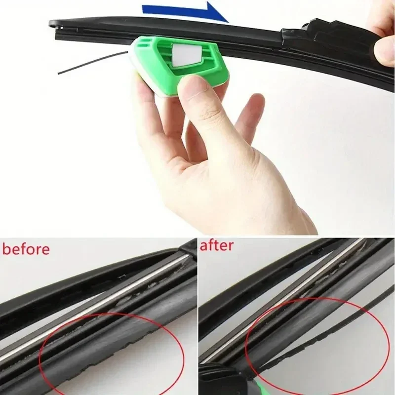 Car Wiper Universal Repair Tool Windscreen Wiper Blade Wiperblade Cutter Rubber Regroove Tool Trimmer Restorer Car Accessories