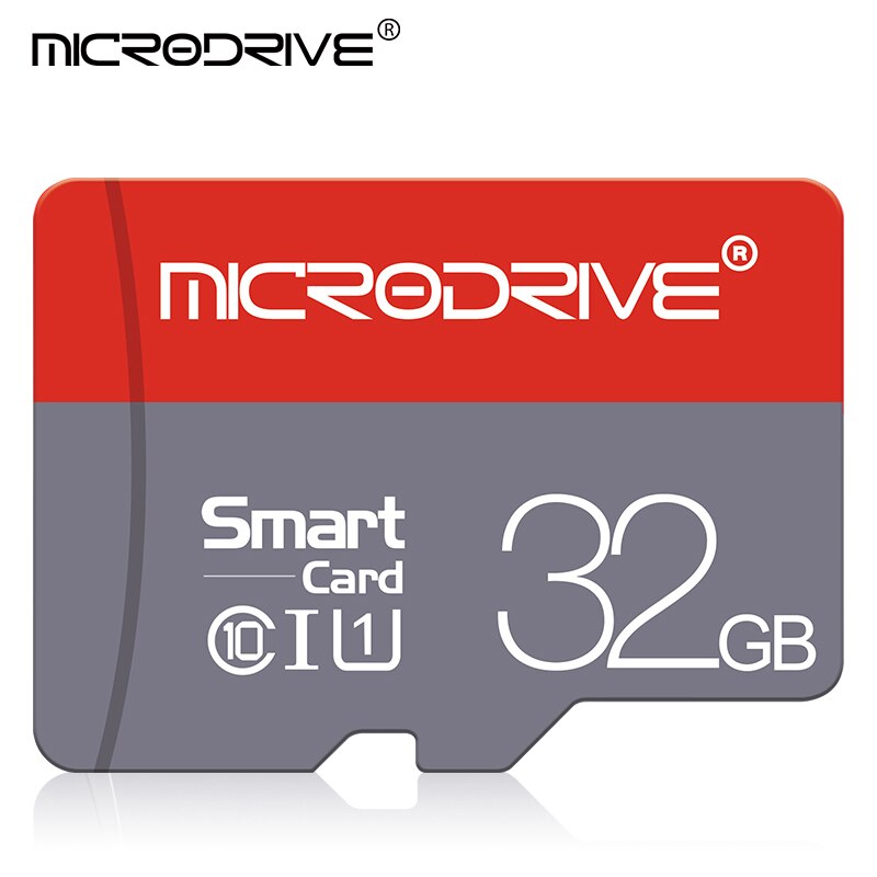 Class 10 Red Memory card 128GB 16GB 32GB Micro sd card 64GB Tarjeta microsd 32 gb Mini flash drive TF card with Free adapter: 32GB