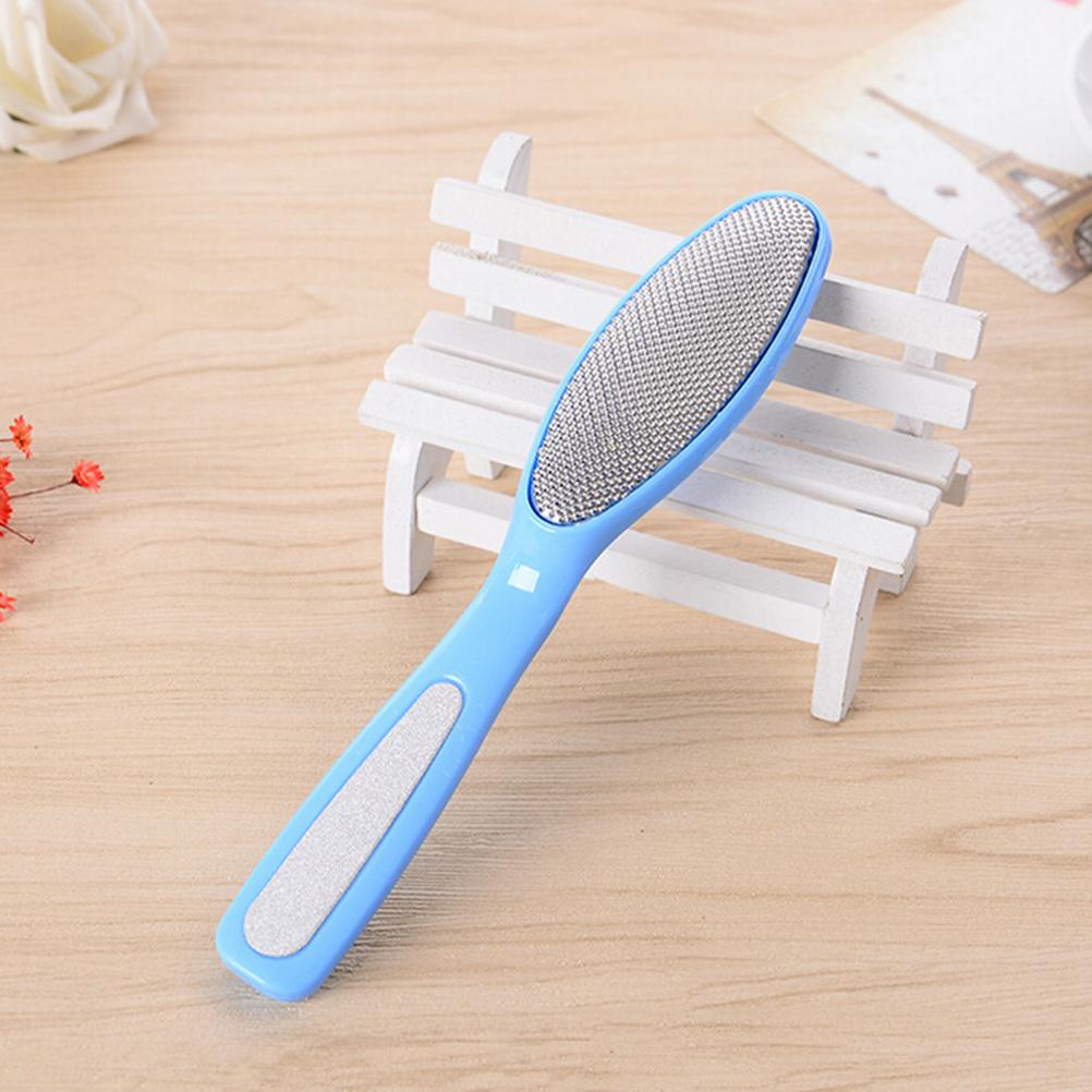 Raspadores de Metal para pies, Lima de callos para piel dura, herramienta para el cuidado de los pies, removedor exfoliante, depurador y pedicura, Color aleatorio, 1 ud.