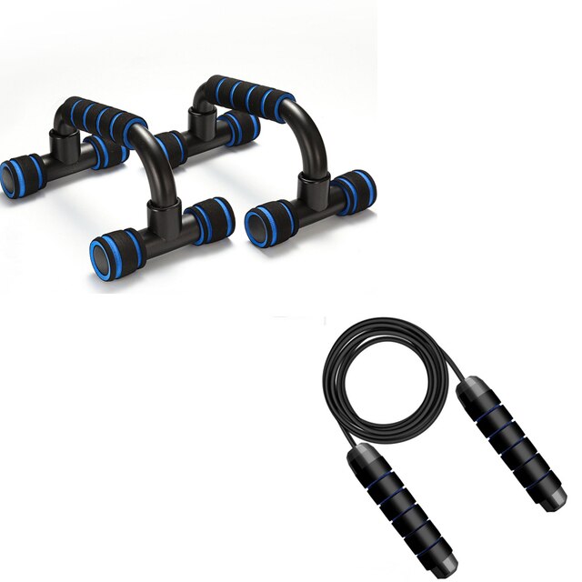 Soportes de barra de flexiones para el pecho, mangos de barra para Fitness, gimnasio, entrenamiento muscular, bastidores de flexiones para culturismo, 1 par: Suit-1