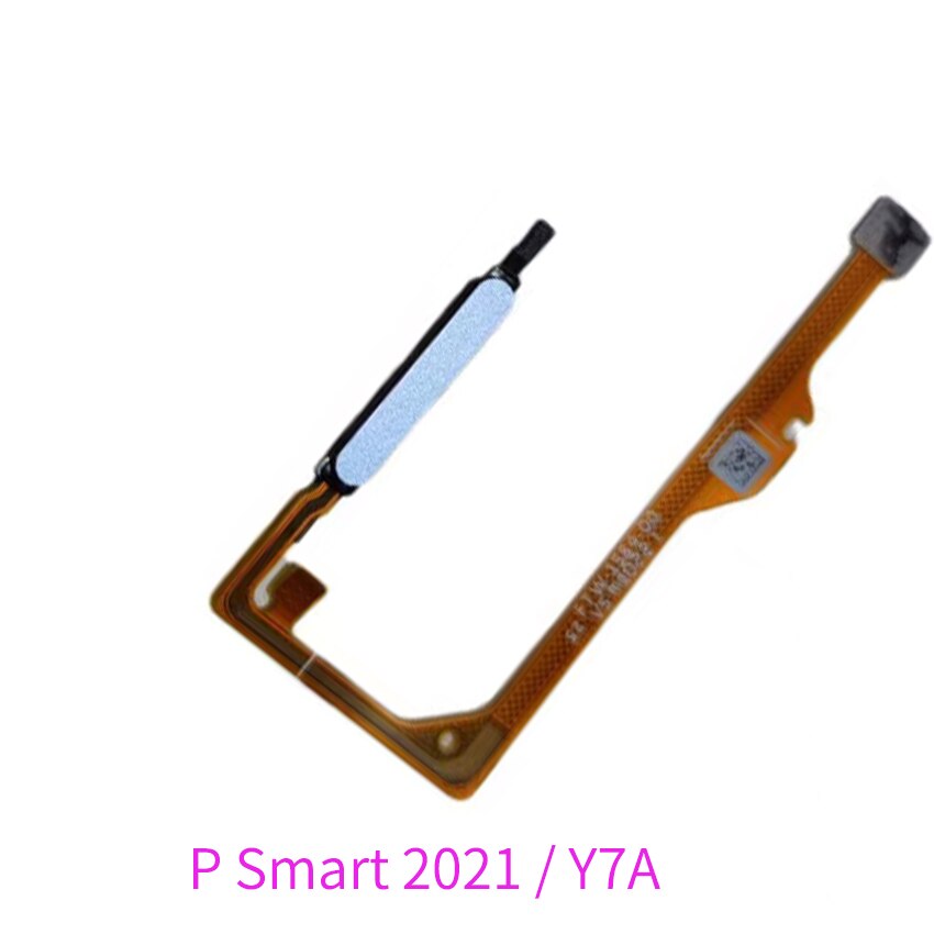 Voor Huawei P Smart Y7A Y9A Home Button Vingerafdruk Sensor Terug Power Flex Kabel