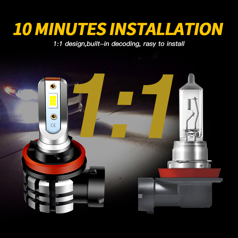 Faro LED de 9600LM para motocicleta, Kit de bombillas de luz alta y baja para parque, 4 Uds., blanco, 6000K, para Suzuki GSXR 600 750