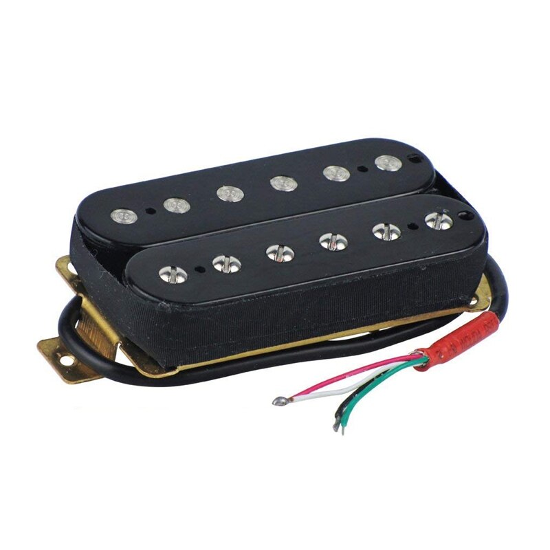 Gitara elektryczna przetworniki Humbucker most Alnico V ulec poprawie czarny