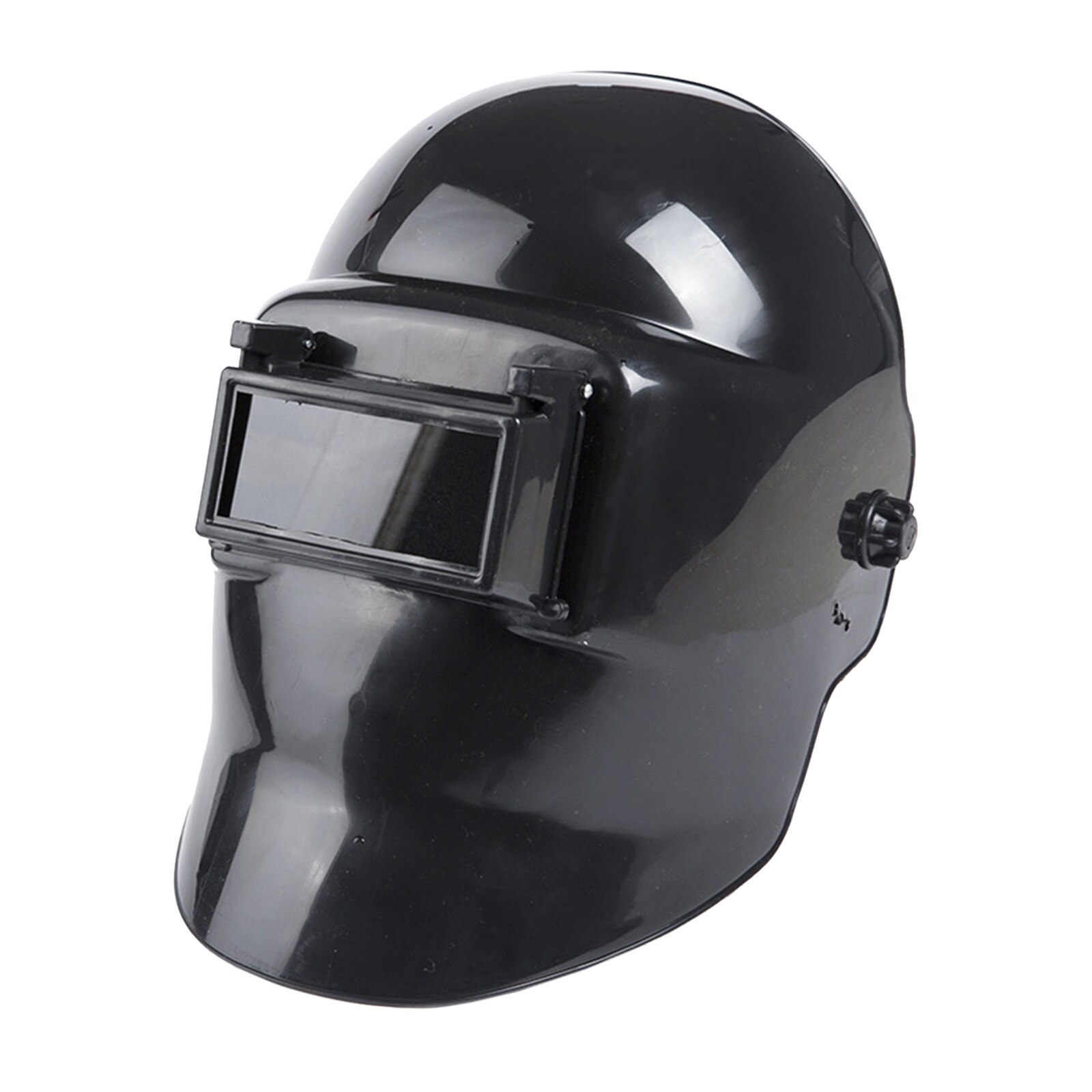 Casque de soudage protecteur anti-étincelles, cagoule de protection, pare-soleil monté sur la tête, lunettes d&#39;ombre, meulage électrique noir
