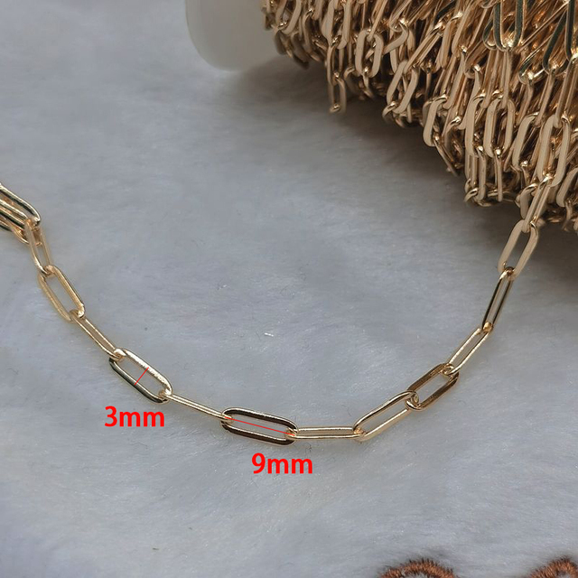 Cadena de collar de acero inoxidable de 2 metros para hacer joyería Diy, eslabones de Cable Rolo, cadenas a granel, accesorios de pulsera hechos a mano: Gris