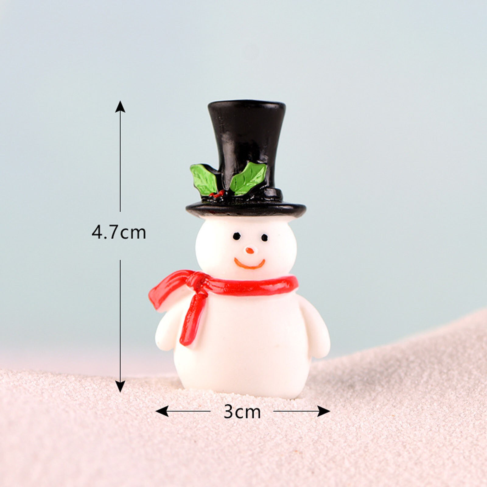 Kerst Weinig Sneeuwman Speelgoed Mini Mensen Kerstman Snowman Xmas Boom Figuur Pop Speelgoed Microscopische Decoratie: F