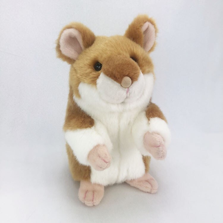 1 Pcs Simulatie Dier Hamster Kind Interactieve Educatief Pop Stuff Knuffel Kinderen Kinderen Verjaardag Christmas
