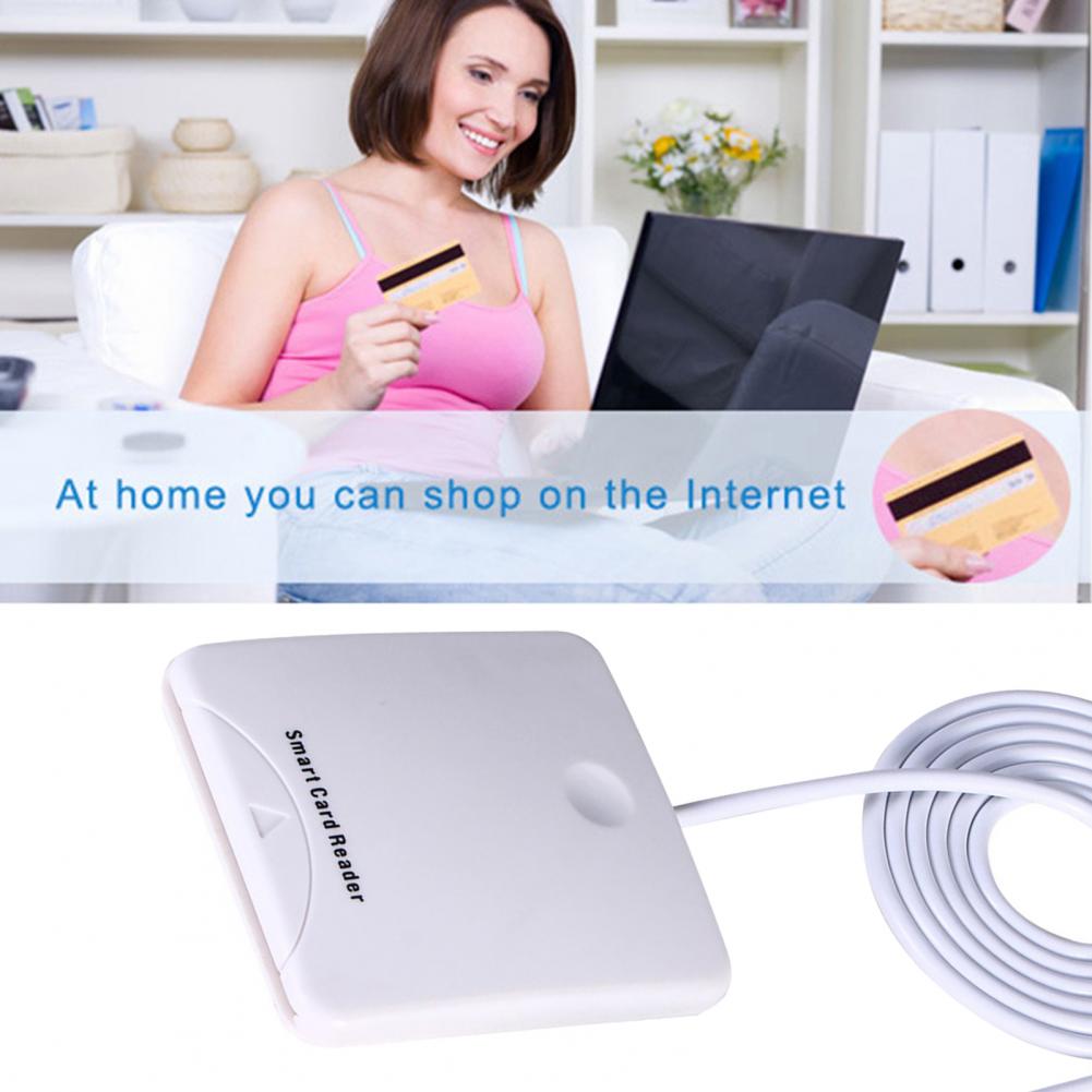 ​USB SIM Smart Card Reader For Bank Card IC/ID EMV SD TF MMC Cardreaders USB-CCID for Windows