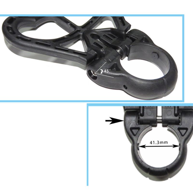Zware Scuba Duiken Tank Handvat Cilinder Fles Houder Grip Protector G92F