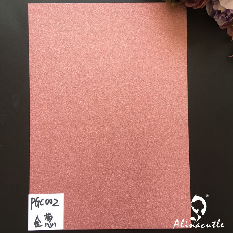 6 colors x 2sheet card stock paper card stock Color Shades Glitter A4 250gsm Paper DIY Scrapbooking paper pack paper craft