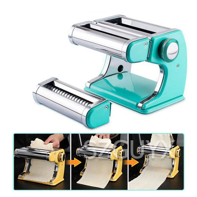 Kleine Huishoudelijke Handmatige Pastamachine Multifunctionele Skinning Sectie Machine Chaos Verbergen Fijne Noodle Machine