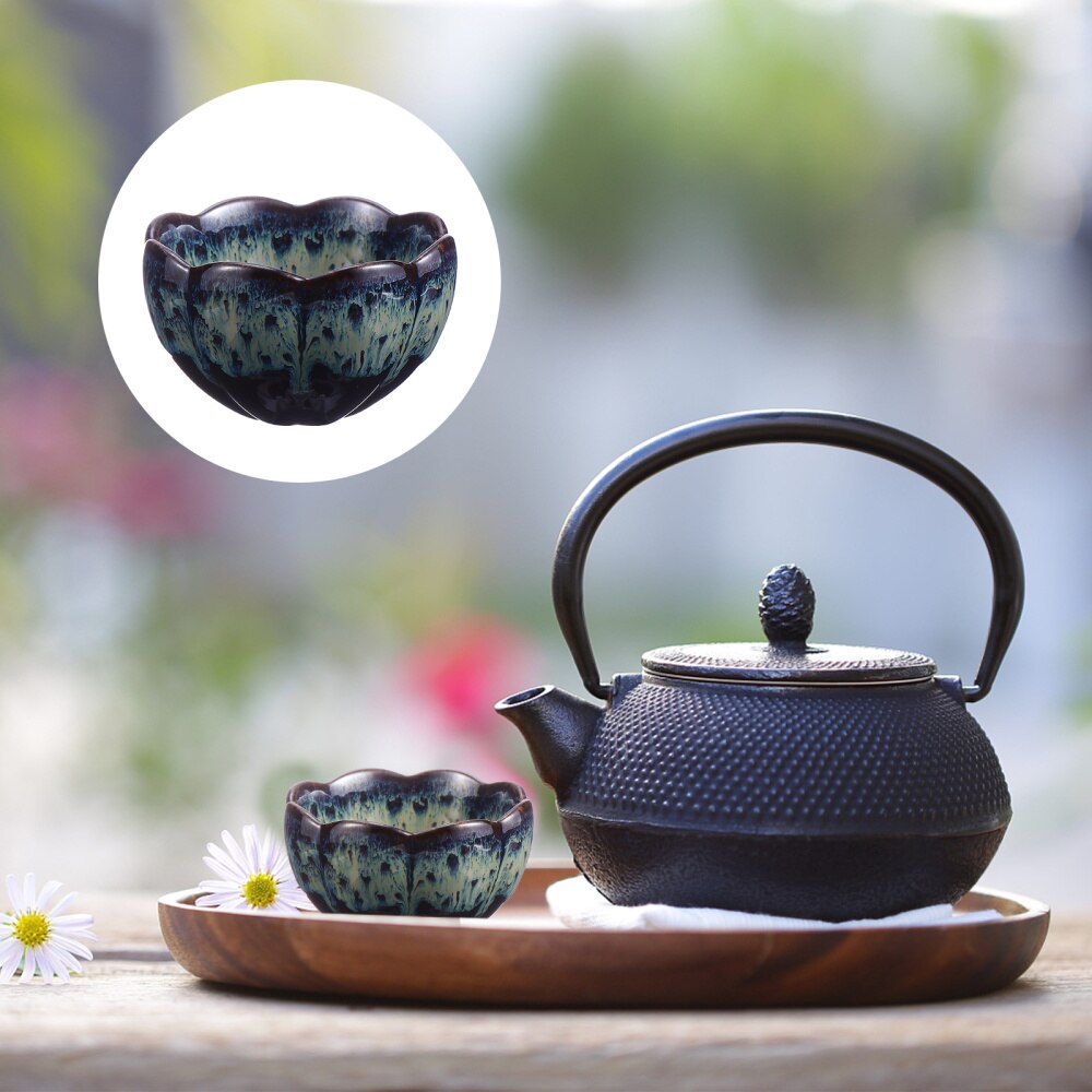 1pc Universal Ceramic Cup Water Cup Japanese-Style Drinking Cup for Restaurant: Assorted Color