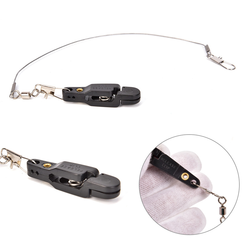 1PC Planer Board Padded Release Clip Downrigger Fishing Line Release Snap Stacker