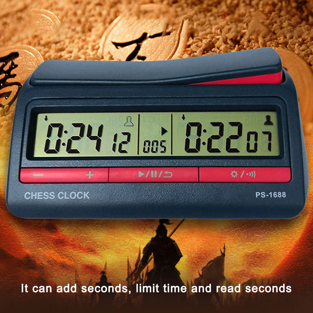 Skakur kinesisk skak / go / skakspil timerur spilleur skak digital timer brætspilsur