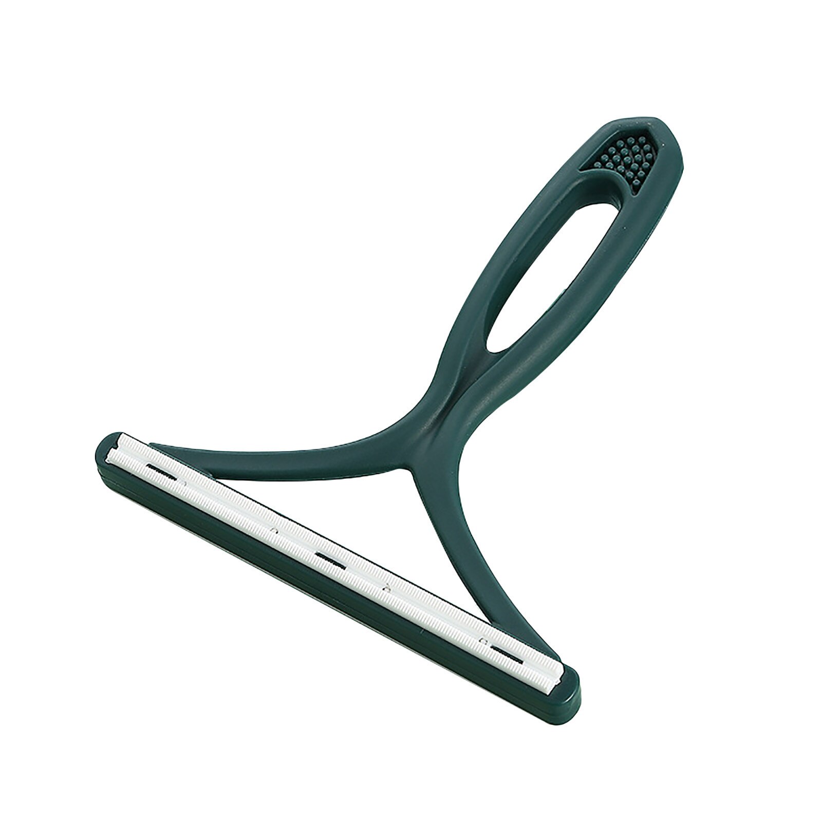 Rimozione dei capelli portatile rimozione manuale della lanugine spazzola per rasoio Babric lanugine strumento per la pulizia dei capelli a doppio lato per moquette tessuta: verde 