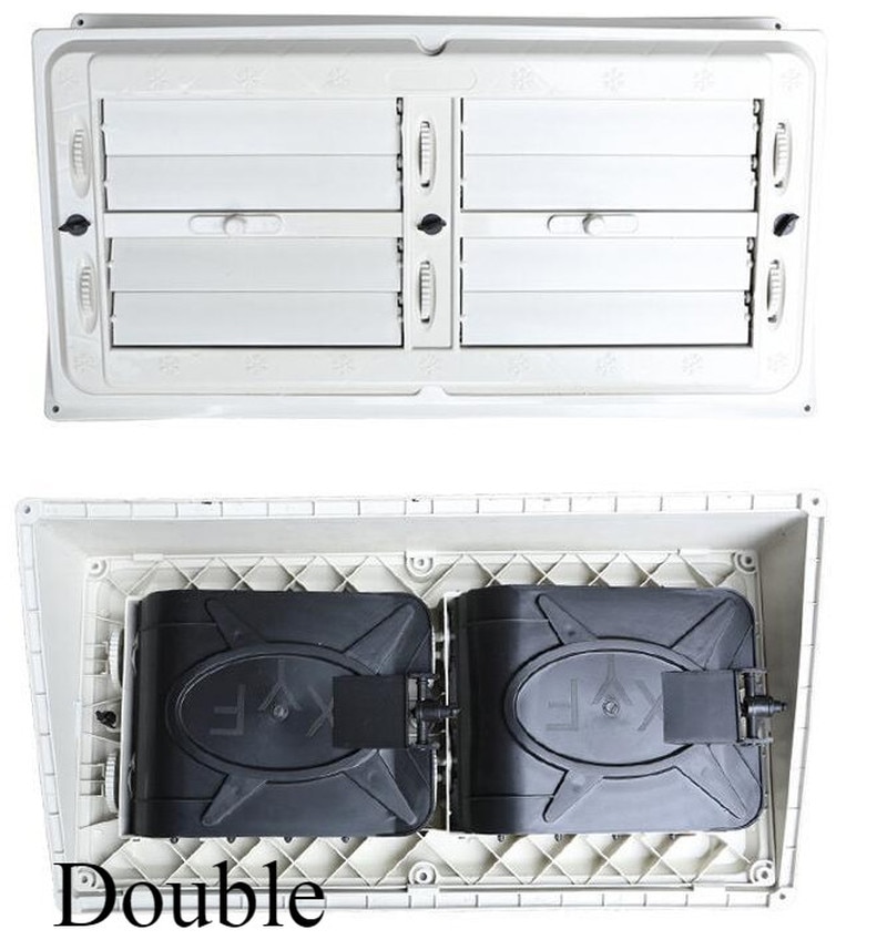 1pc ventilatieroosters voor airconditioning, koeler, luchtkanaal, ventilatie, huis, auto, ventilator, afdekking, rooster, paneel, kunststof 300 * 260mm