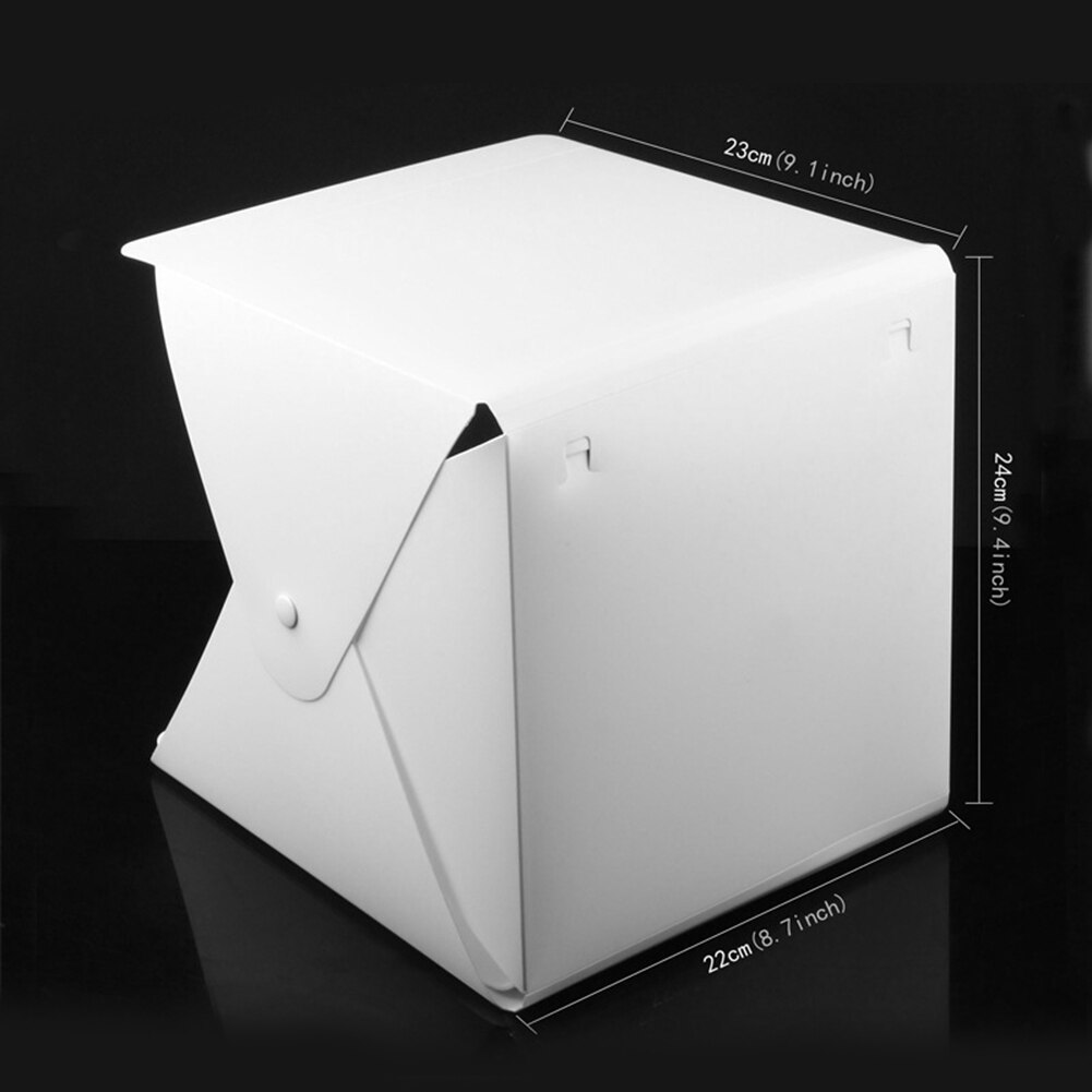 Mini Photo Studio Light Tent Kit with LED Ring Light 4 Backdrops Photography Supplies for Photography