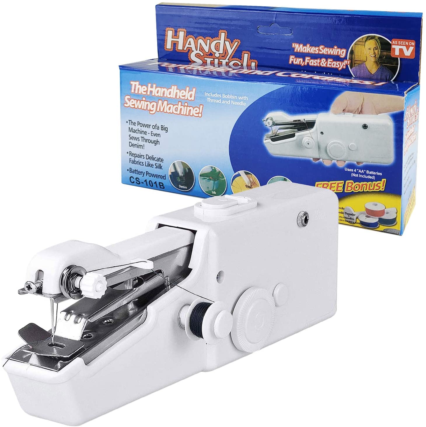 Mini Machine à coudre manuelle à main rapide, outil de bricolage fait à la main